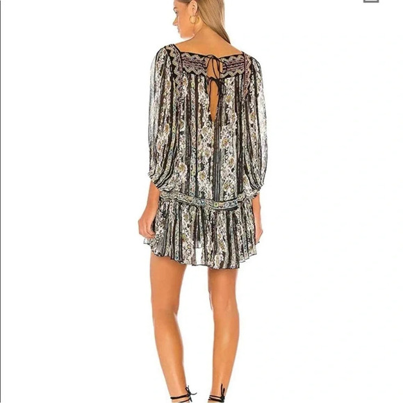 Free People Dance Magic Embroidered Tunic Dress Multicolor 16781 - Picture 3 of 12